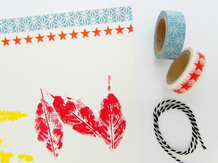 Decorate with washi tape