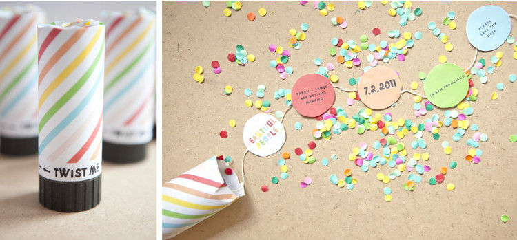 Save the Date Confetti Shooter