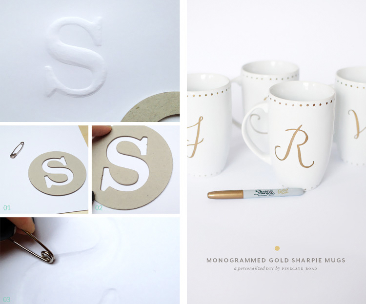Monogram Crafts from How to Craft and Pinegate Road