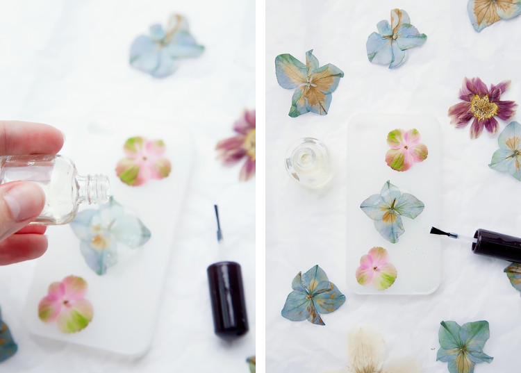 Capture By Lucy's beautiful pressed flower phone case