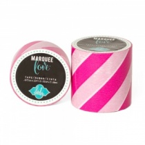 Marquee Love stripe tape, pink stripe, 7/8 inch width