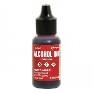 Crimson Adirondack Alcohol Ink, 15ml, by Tim Holtz