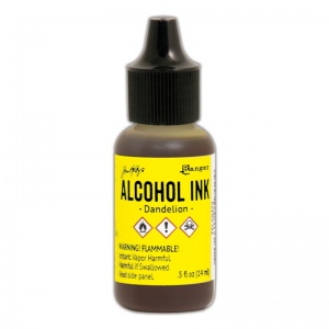 Dandelion Adirondack Alcohol Ink, 15ml, by Tim Holtz