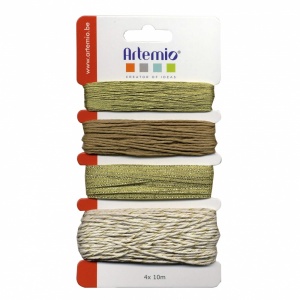 Assortment of Gold Threads, 40 metres in total