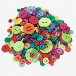 Mixed Bag of Bright Buttons
