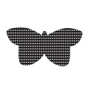 Dotty butterfly Mini Cling Stamp