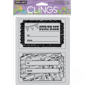 Surprise 2 Cling Stamp by Hero Arts (CG428)