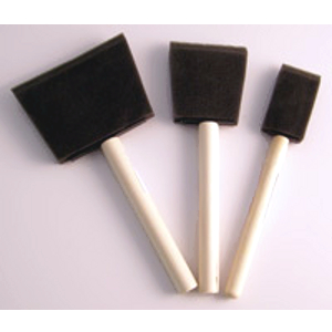 Sponge Applicator brushes (pack of 3)