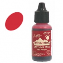 Red Pepper Adirondack Alcohol Ink, 15ml, by Tim Holtz