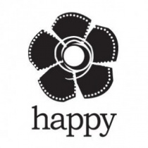 Happy Flower Mini Cling Stamp